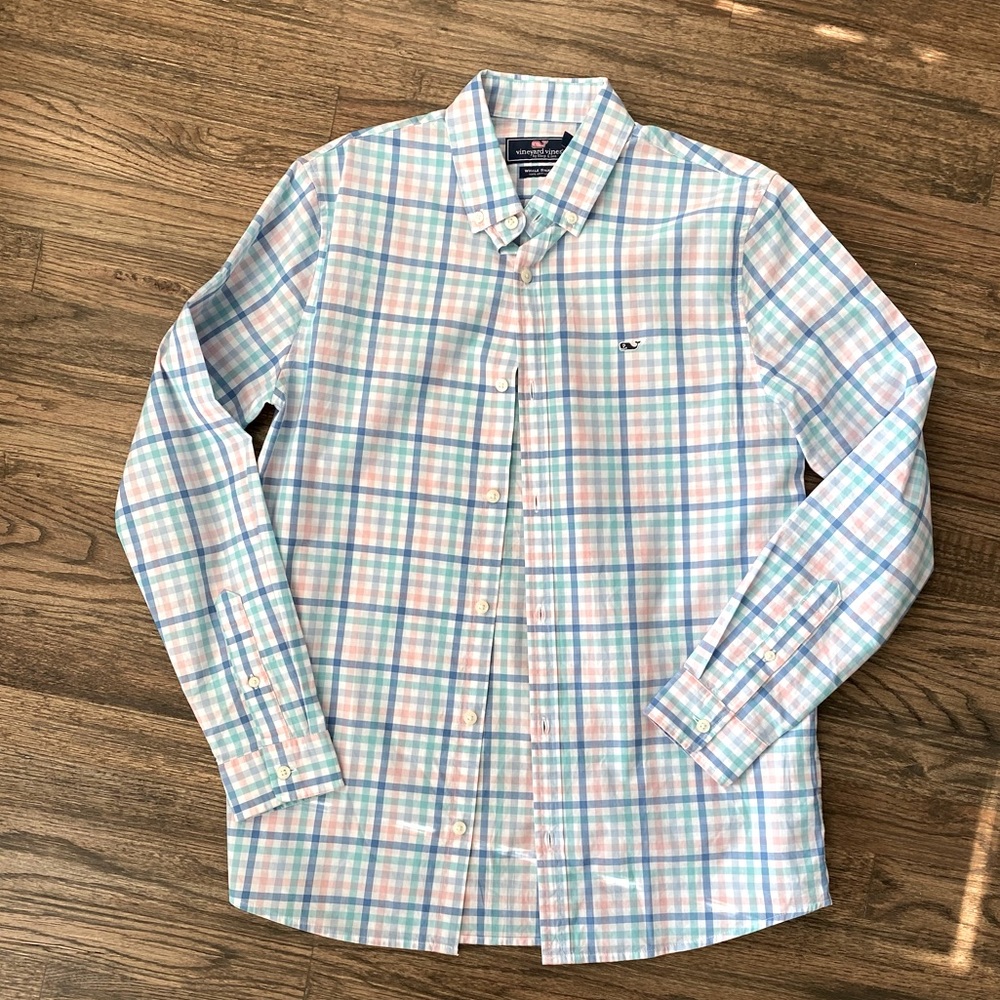Vineyard vines boys whale shirt